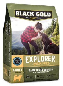 Black Gold Explorer Game Bird Formula package