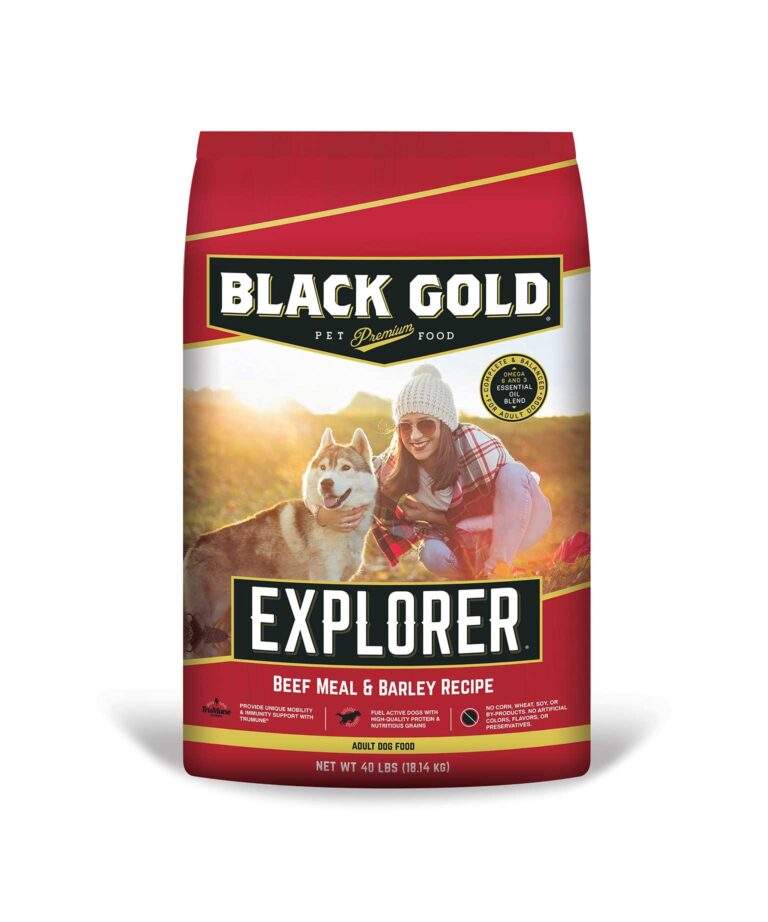 Explorer Beef Meal and Barley front