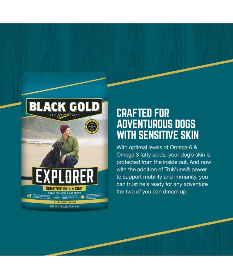 crafted for adventurous dogs with sensitive skin